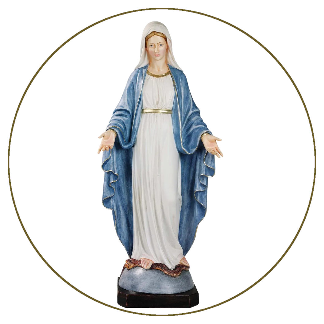 Statua Madonna Miracolosa cm 110 per esterno