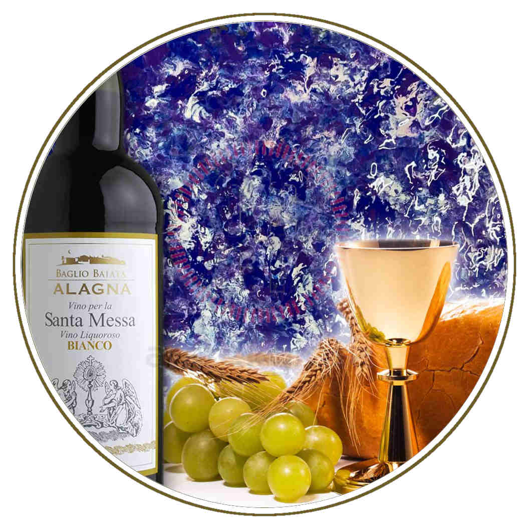 Vino bianco per Santa Messa dolce, confezione 12 bottiglie da 1 litro - immagine 3