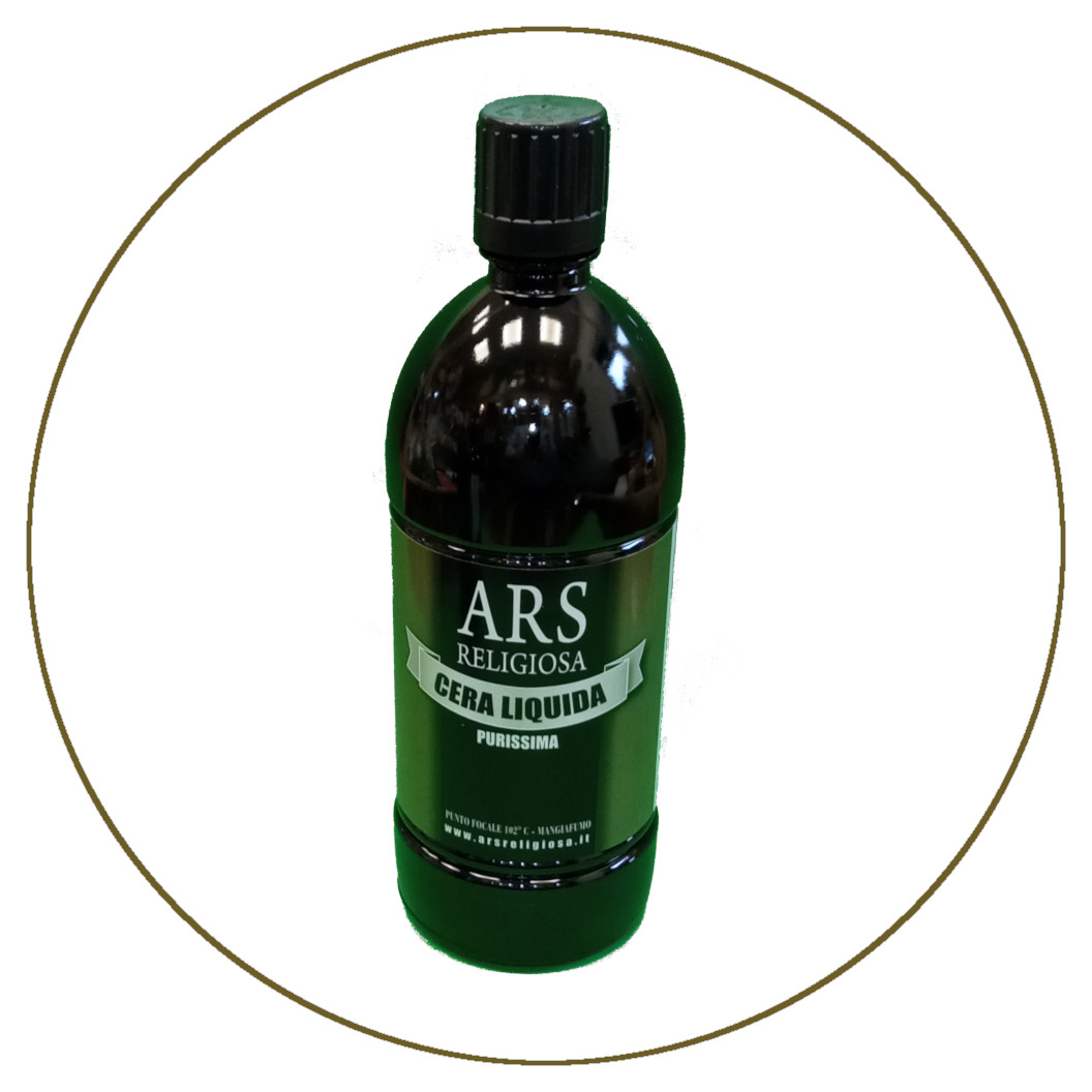 Cera liquida liturgica 24 litri in paraffina per lampade votive da altare - immagine 2
