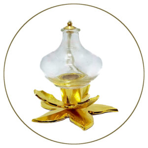 Lampada a cera liquida per altare